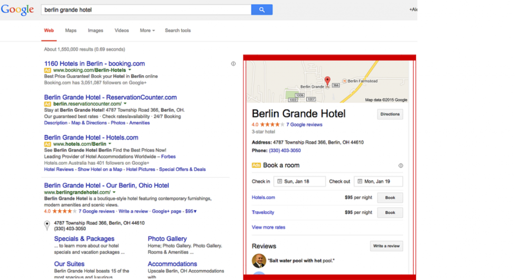 Google Knowledge graph